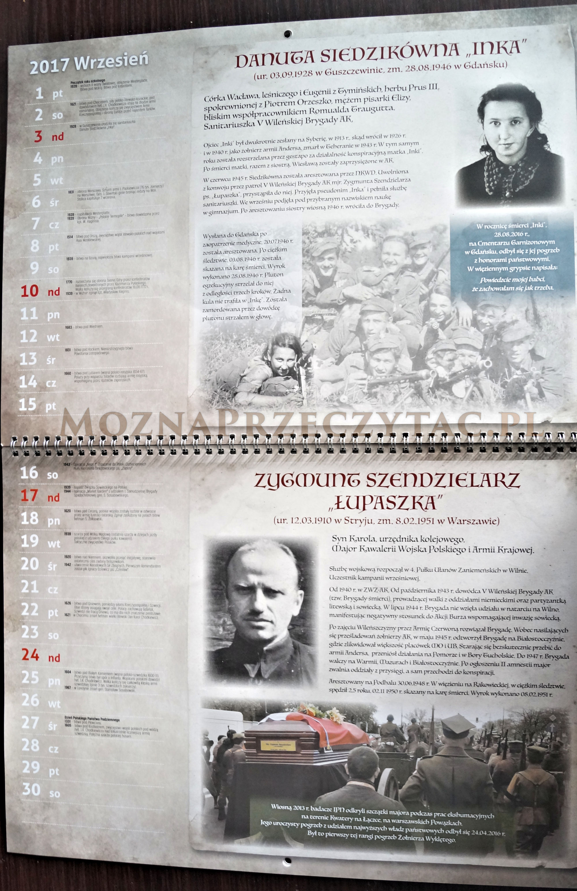 Kalendarz Polscy Bohaterowie