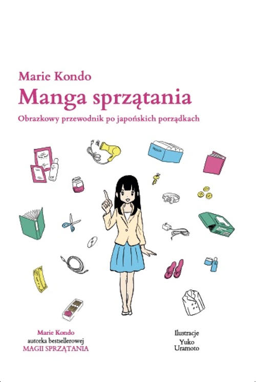 Recenzja książki Manga sprzątania. Obrazkowy przewodnik po japońskich porządkach - Marie Kondo